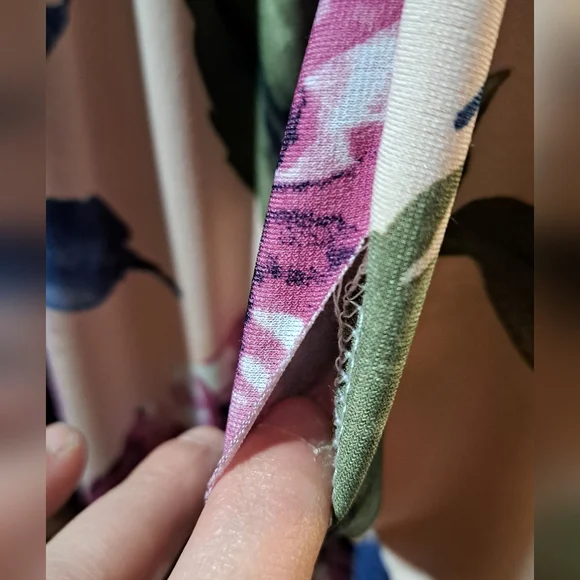 Loving Melody Ruffel Floral Dress-LG - Picture 6 of 7